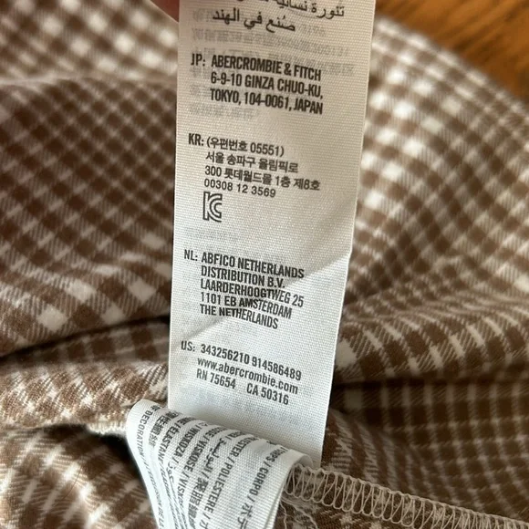 Hollister School Girl Plaid Ultra High-Rise A-Line Mini Skirt Size Small - Picture 8 of 12